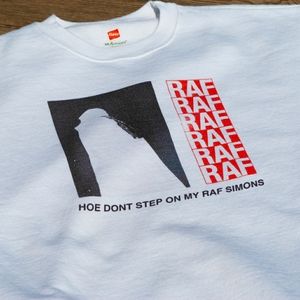 Hoe dont step on my RAF Simons